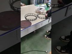 गोलाकार रोलर असर स्थापित किए जा रहे हैं